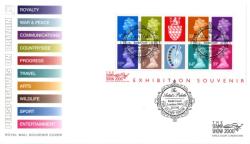 2000 22nd May Stamp Show Miniature Sheet