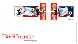 2002 21st May World Cup PM6 Booklet 4x 1st & SG2293-2294 (ACTUAL ITEM)