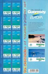 2003 27p Europa Poster Art Stamp Sheet