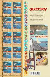 2003 45p Europa Poster Art Stamp Sheet