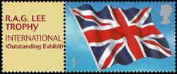 2004 Smilers Autumn Stampex Flags Philatelic Competitions Stamp with Label (Label may vary)