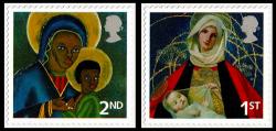 2005 Christmas Booklet Stamps (SG2582-2583.)