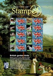 2007 Smiler Autumn Stampex British Garden Birds