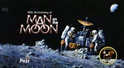 2009 Moon Landing Miniature Sheet pack