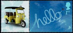 2009 Thaipex Expo Smilers Stamp with Label (Label may vary from shown)