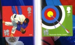2010 Olympic Judo & Archery Self-adhesive (SG3020-3021)
