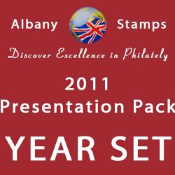 2011 Year Set Of 15 Presentation Packs