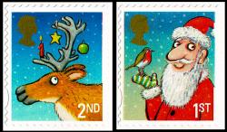 2012 Christmas Booklet Stamps (SG3415-3416)