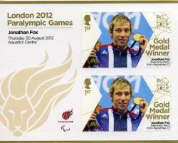 2012 Paralympic Games Jonathan Fox Mens 100m Swimming MS