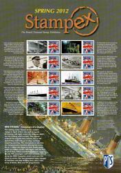 2012 Smiler Spring Stampex Union Jack RMS Titanic