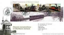 2013 Northern Ireland Locomotives MS cover