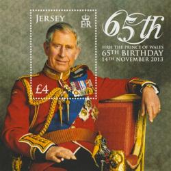 2013 Prince of Wales' 65th Birthday MS