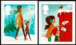2014 Christmas Booklet Stamps (SG3650-3651)