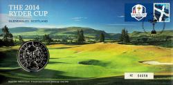 2014 The Ryder Cup Gleneagles with Medal