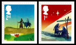 2015 Christmas Booklet Stamps (SG3771-3772.)