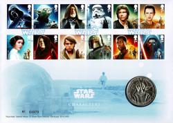 2015 Star Wars Characters with Medal