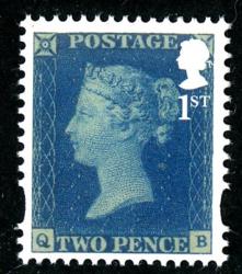 2016 1st Penny Blue Gummed (SG3809)