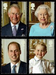 2016 Queen Elizabeth's 90th Birthday Gummed