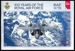 2018 £14.28 100 Years of the Royal Air Force (SB91)
