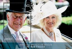 2018 Prince of Wales' 70th Birthday MS