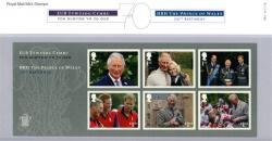2018 Prince of Wales' 70th Birthday MS pack