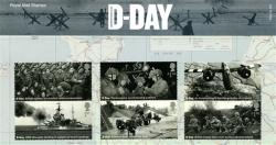 2019 D-Day Landings 75th Anniversary Pack containing Miniature Sheet