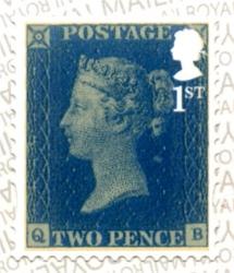 2020 1st Class Two Penny Blue Self-adhesive from London 2020 (SG4331)