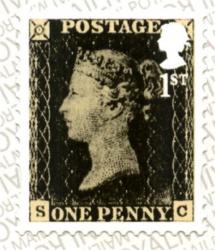 2020 1st Class Penny Black from London 2020 Self-adhesive (SG3709a)