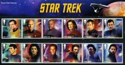2020 Star Trek Pack containing miniature sheet