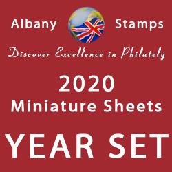 2020 Year Set of 10 Miniature Sheets