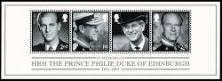 2021 Prince Philip, Duke of Edinburgh no Barcode MS