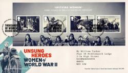 2022 Unsung Heroes - Women of WW2 no Barcode MS (Addressed)