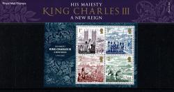 2023 King Charles III A New Reign no Barcode MS Pack