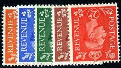 Set of 5 stamps SG503i to 507i