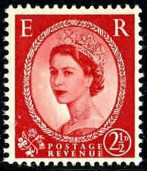 SG 519 2½d red type 1