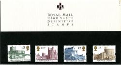 1992 £1 to £5 Castles Pack No.27