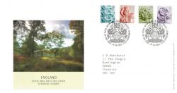 England 2003 14th October 2nd, 1st, E, 68p Tallents House CDS Royal Mail Cover