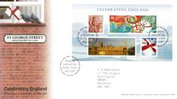 England 2007 23rd April Celebrating England MS Tallents House CDS Royal Mail Cover