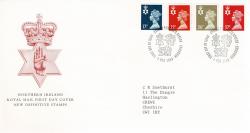 Northern Ireland 1990 4th December 17p, 22p, 26p, 37p Philatelic Bureau CDS Royal Mail Cover