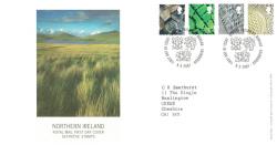 Northern Ireland 2001 6th March 2nd, 1st, E, 65p Philatelic Bureau CDS Royal Mail Cover