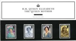 2002 Queen Elizabeth the Queen Mother Commemoration Pack
