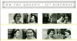 2006 Queen Elizabeth II's 80th Birthday Pack