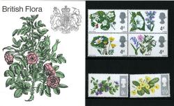 1967 British Wild Flowers, Phosphor Pack