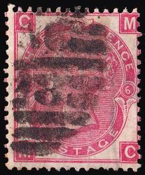 SG103 3d Rose - Average Used (Cat. £40) - (Spec: J29/35) (Scott: 49)