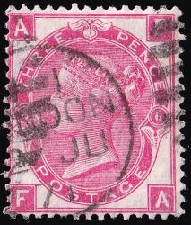 SG103 3d Rose, Plate 6 - Fine Used (Cat. £40) - (Spec: J31) (Scott: 49)