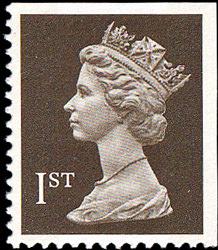 SG1450 1st Black, 2 band - Imperf Top & Right