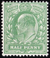 SG269 ½d Deep Dull Green - Unmounted Mint (Cat. £18) - (Spec: M3, iii)