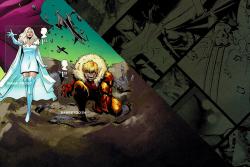 SG4766b 2023 X-Men Emma Frost & Sabretooth Pane