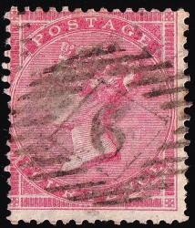 SG66 4d Rose-Carmine - Average Used (Cat. £75) - (Spec: J51, i) (Scott: 26)