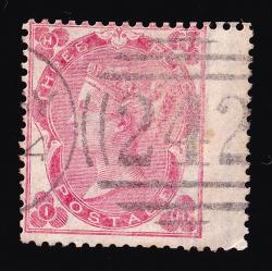 SG76 3d Bright Carmine-Rose - Fine Used (Cat. £150) (Spec: J26, ii)